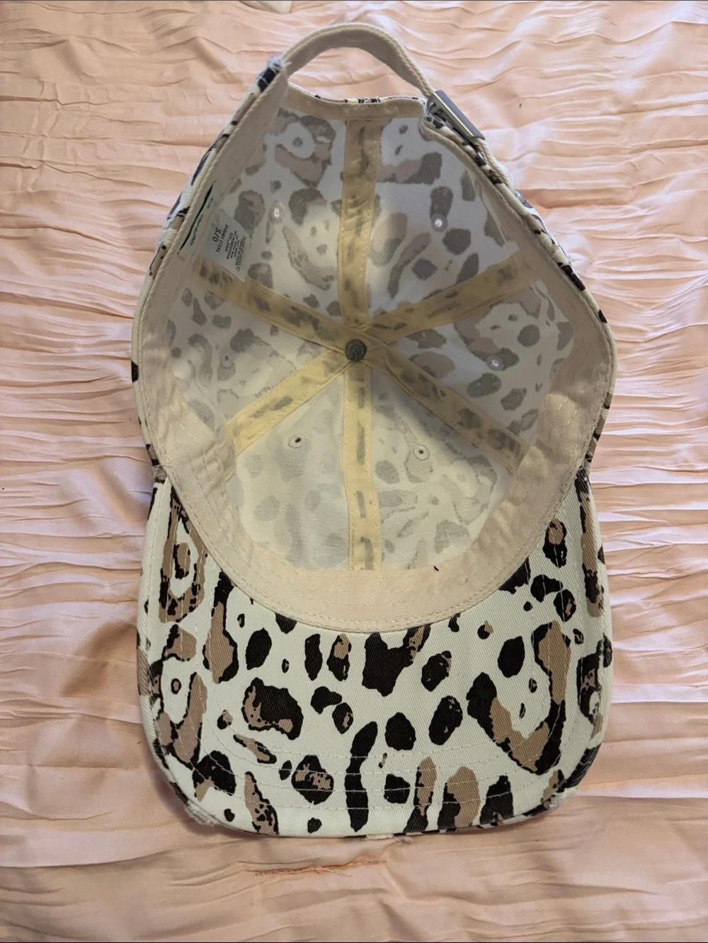 aerie Leopard Print Baseball Cap in Beige, Brown, Black
